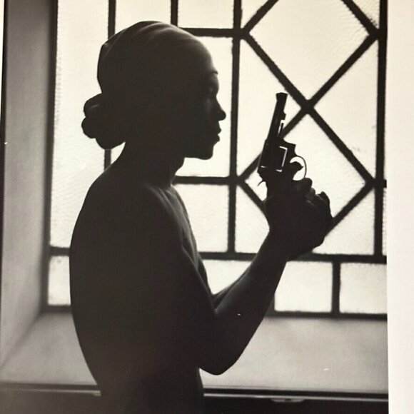 Other - Fine Art Photograph Silver Gelatin Print Janine Gordon Signed 20x24" B/W Gangs